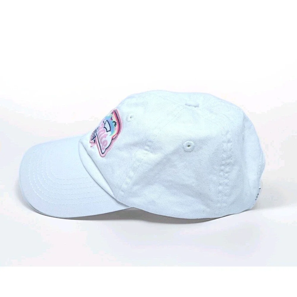 Gaybutante Society Baseball Cap Hat White Strapback Gay Pride Rainbow